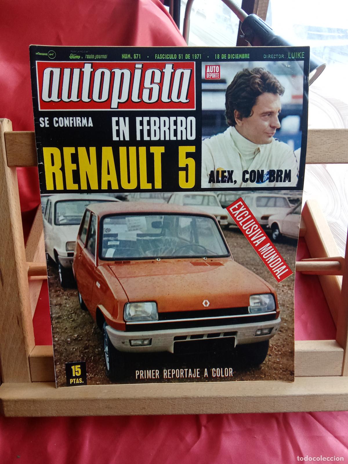 Libri di seconda mano: Revista Autopista N&ordm;671 Diciembre 1971 REV.1399