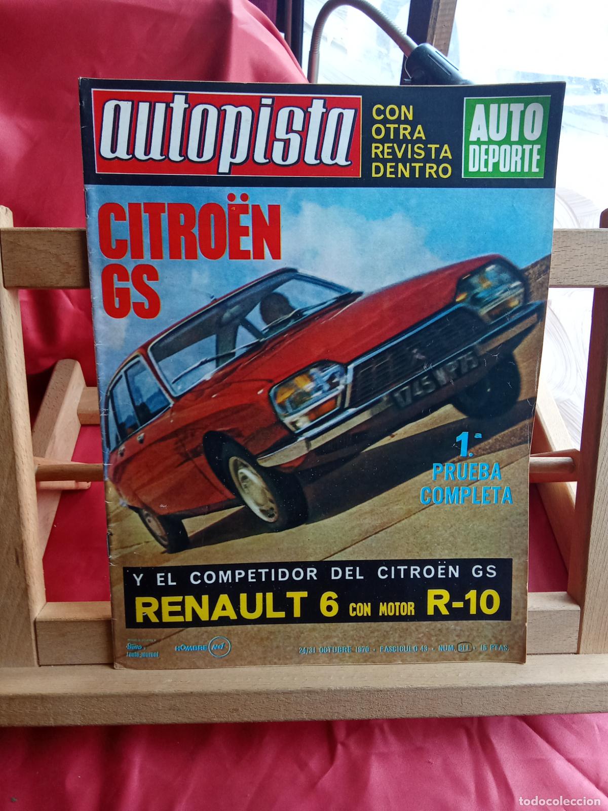 Libri di seconda mano: Revista Autopista N&ordm;611 Octubre 1970 REV.1401