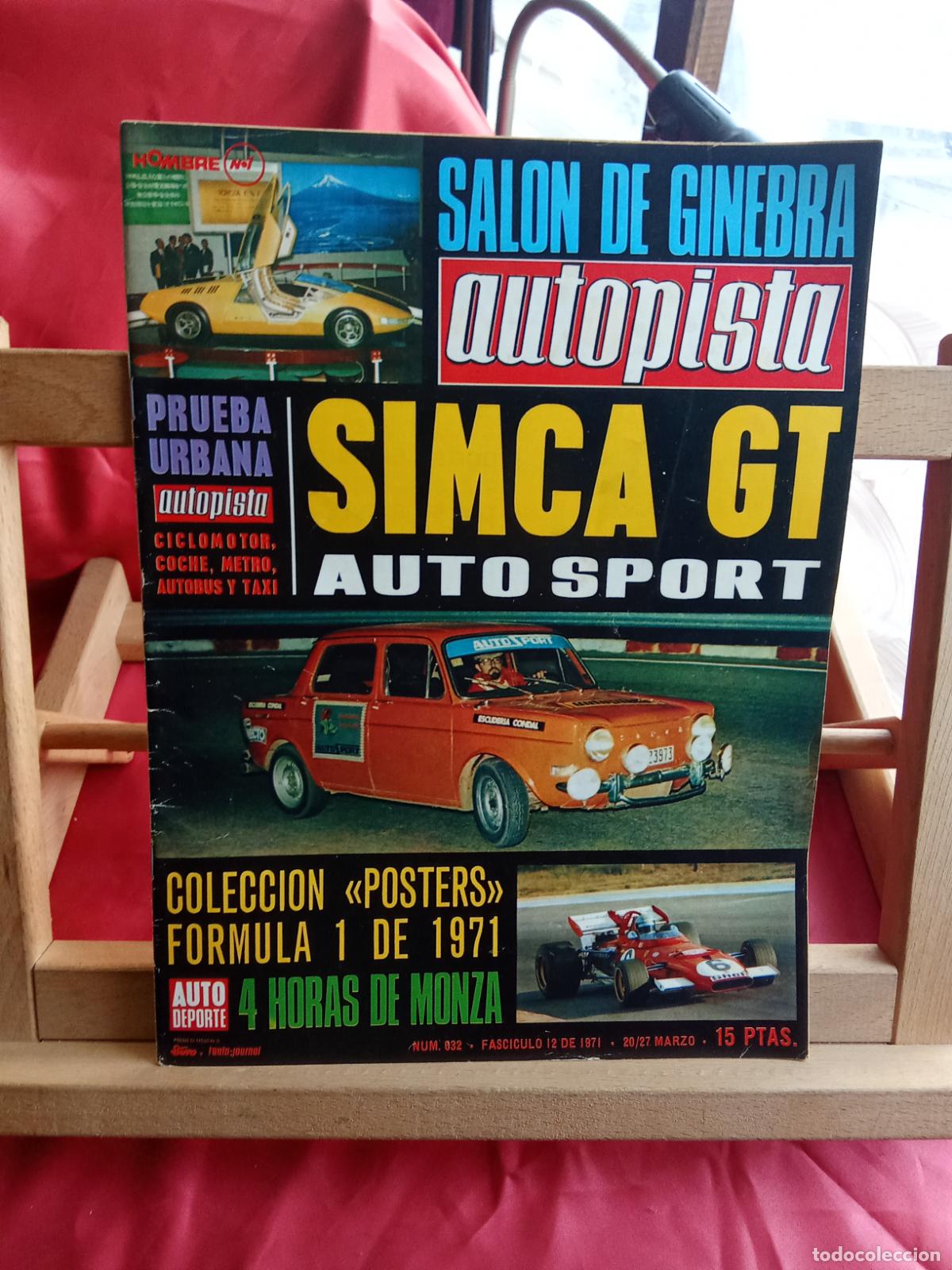 Libri di seconda mano: Revista Autopista N&ordm;632 Marzo 1971 REV.1403