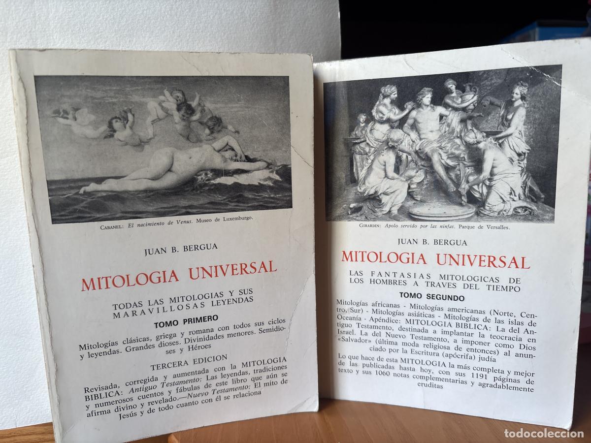 Libri di seconda mano: MITOLOGIA UNIVERSAL. TOMO I Y II - JUAN B. BERGUA TDK124