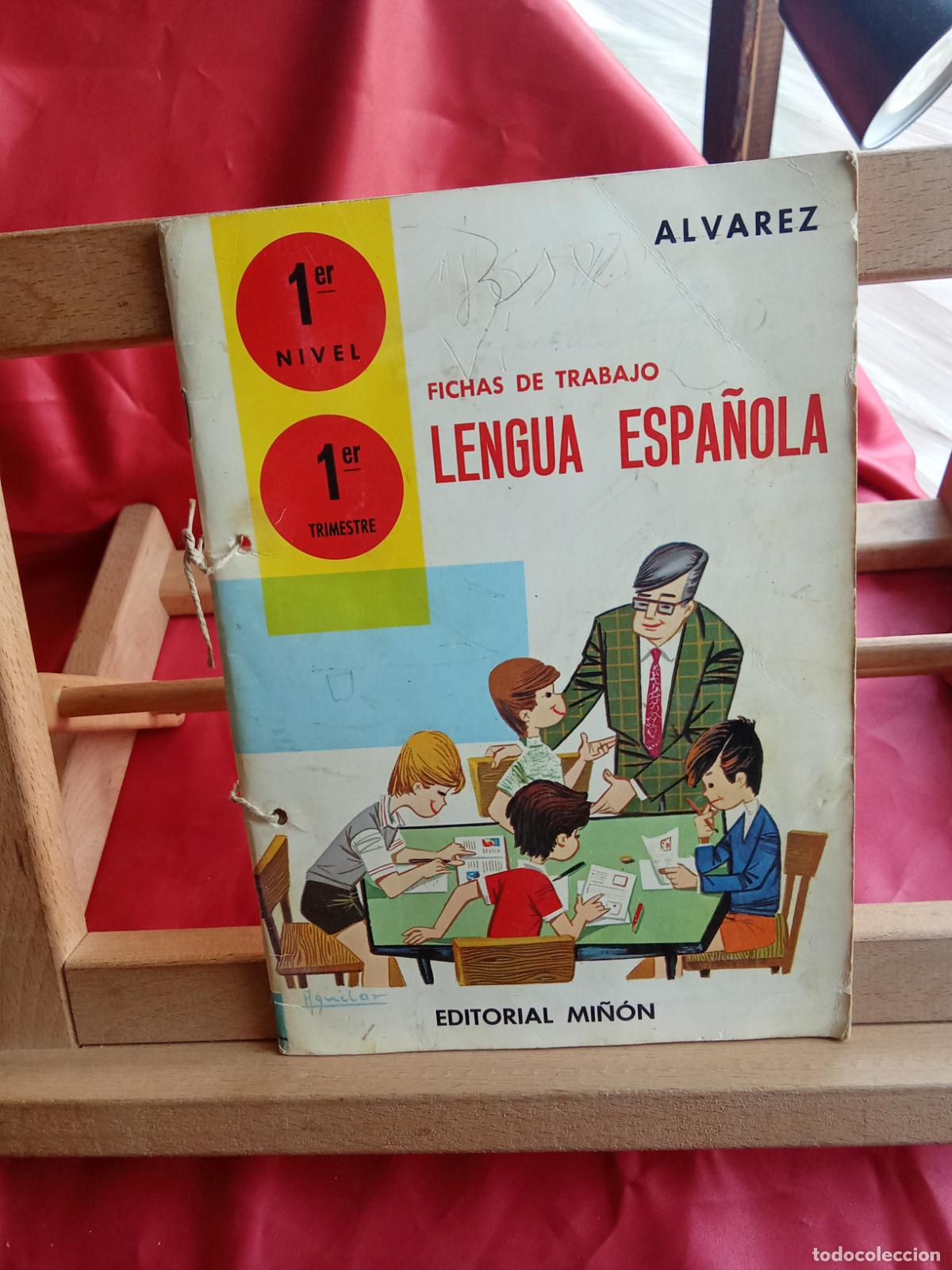 Libros: Lengua espa&ntilde;ola 1&ordm; nivel, 1&ordm; trimestre. Alvarez L.809-3308
