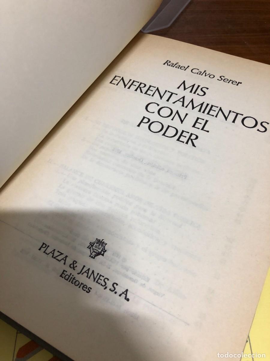 Libros: Mis enfrentamientos con el poder Rafael Calvo Serer - Foto 2