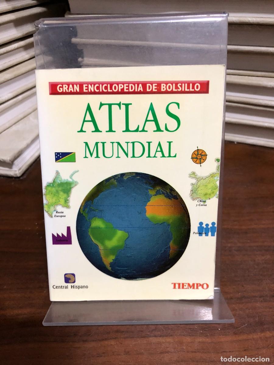 Libros: Atlas Mundial (Gran Enciclopedia de Bolsillo) Ed. Tiempo / Central Hispano