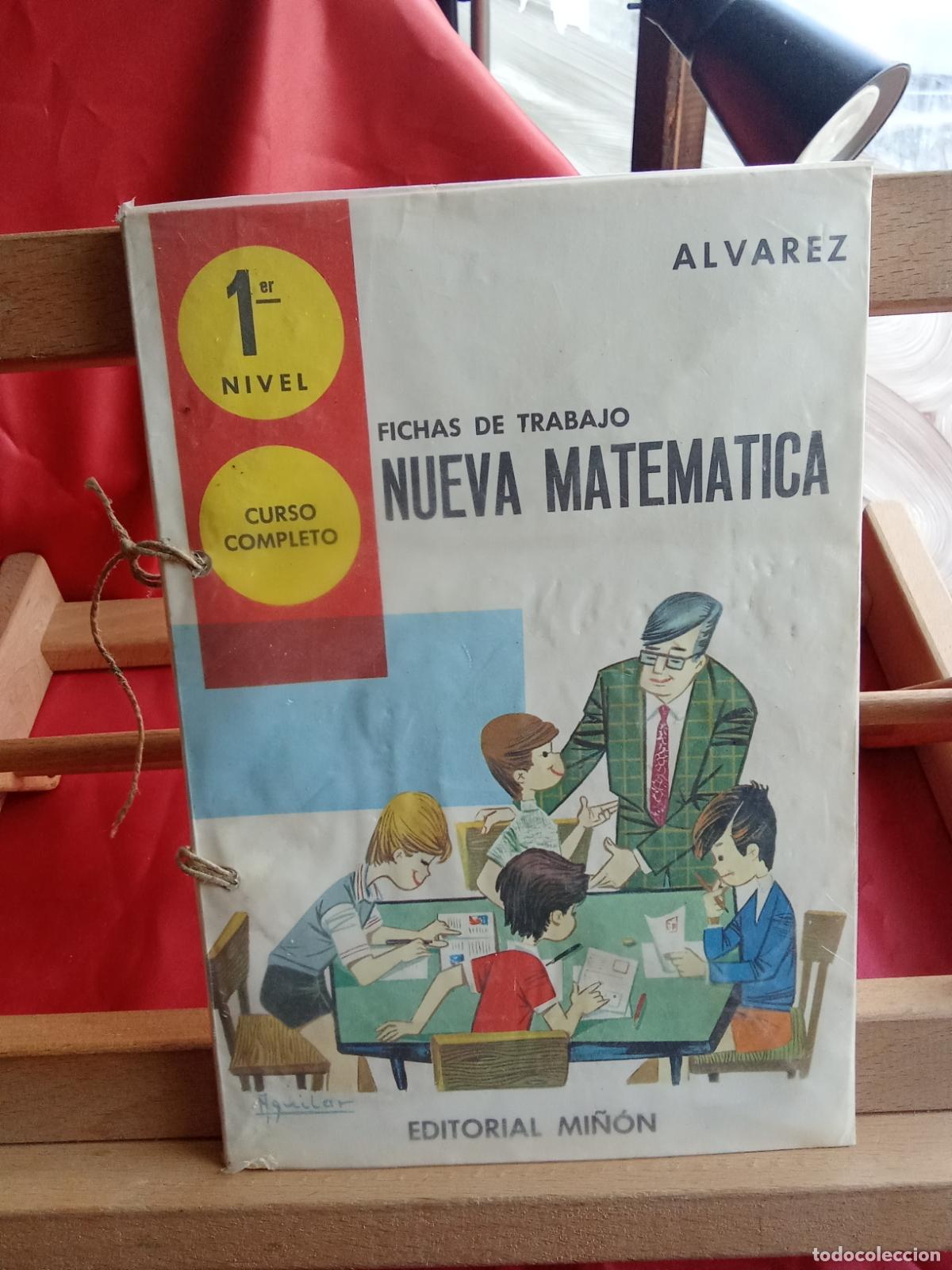 Libros: Nueva matem&aacute;tica 1&ordm; nivel, curso completo. Alvarez L.809-3312