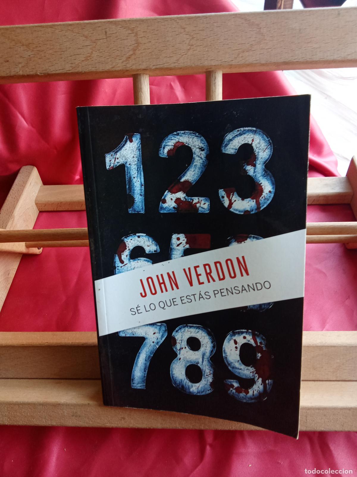 Libros: S&eacute; lo que est&aacute;s pensando. John Verdon L.809-3321
