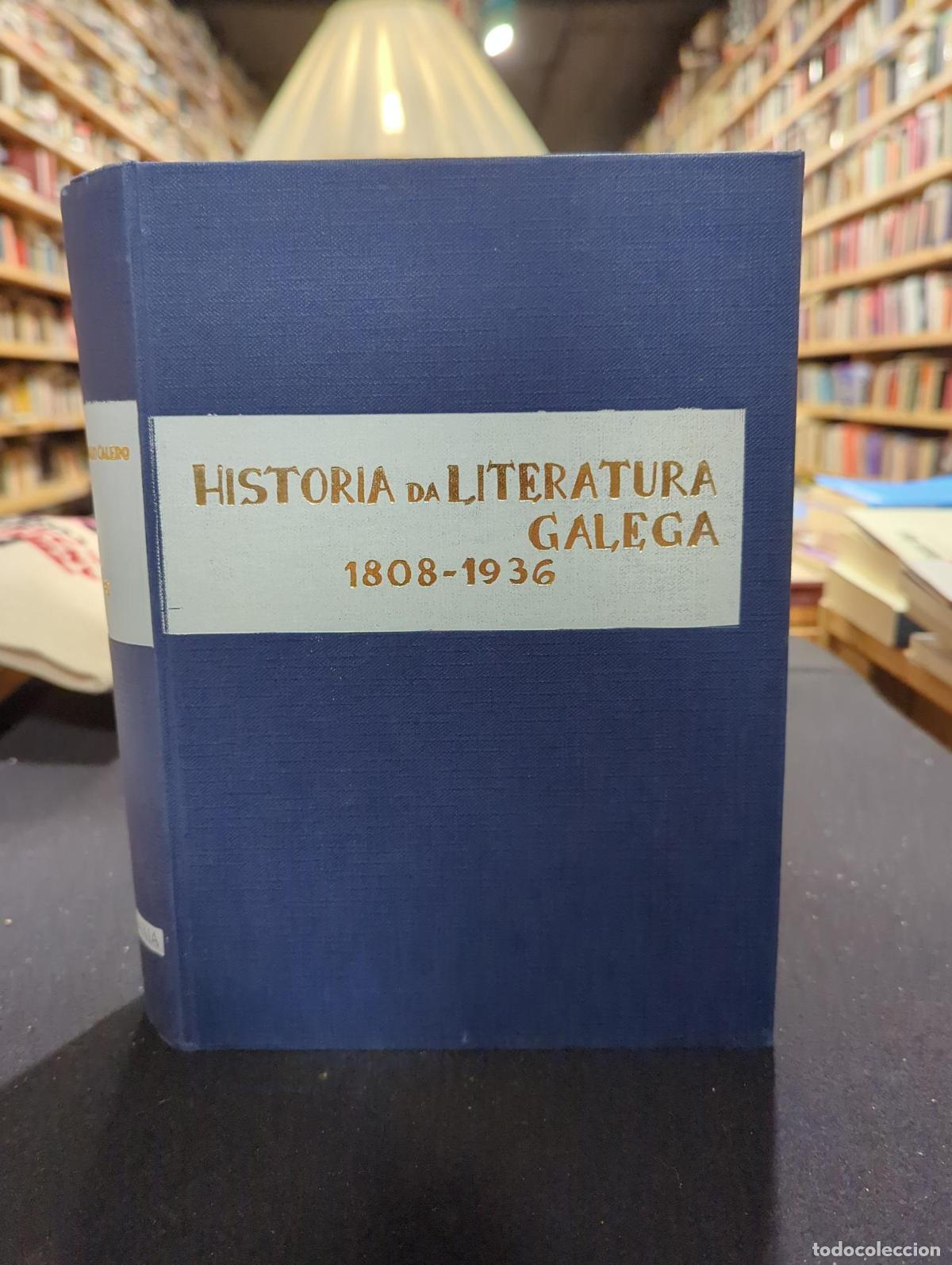 B&uuml;cher: Historia da literatura galega contempor&aacute;nea - Ricardo Carballo Calero