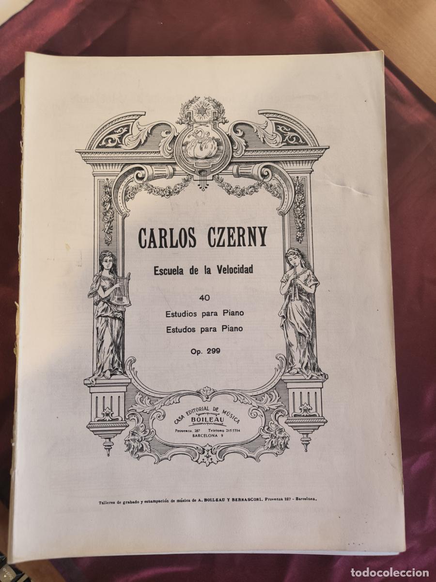 Libros: Escuela de la velocidad, Op. 299 - Carl Czerny