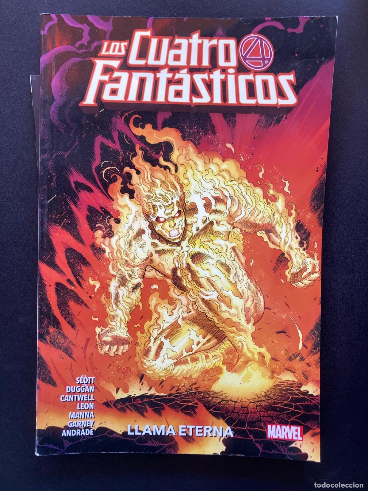 B&uuml;cher: Slott; Duggan; Cantwell; Leon; Manna; Garney; Andrade - Los Cuatro Fant&aacute;sticos. Llama eterna