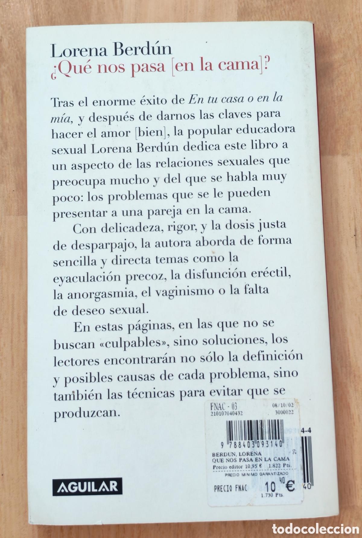Libros: &iquest;Que nos pasa en la cama? Lorena Berd&uacute;n-nuevo - Foto 3