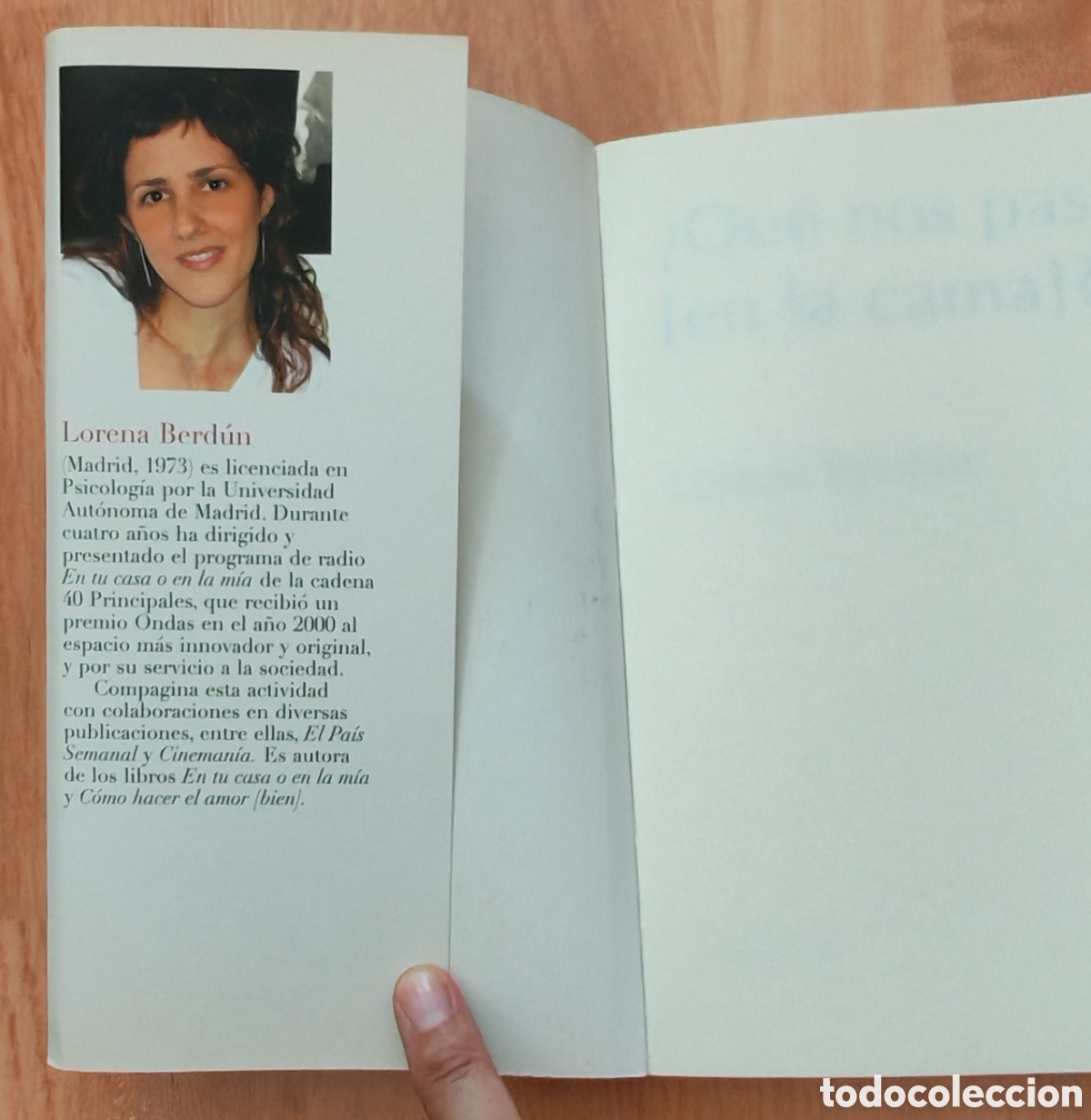 Libros: &iquest;Que nos pasa en la cama? Lorena Berd&uacute;n-nuevo - Foto 5