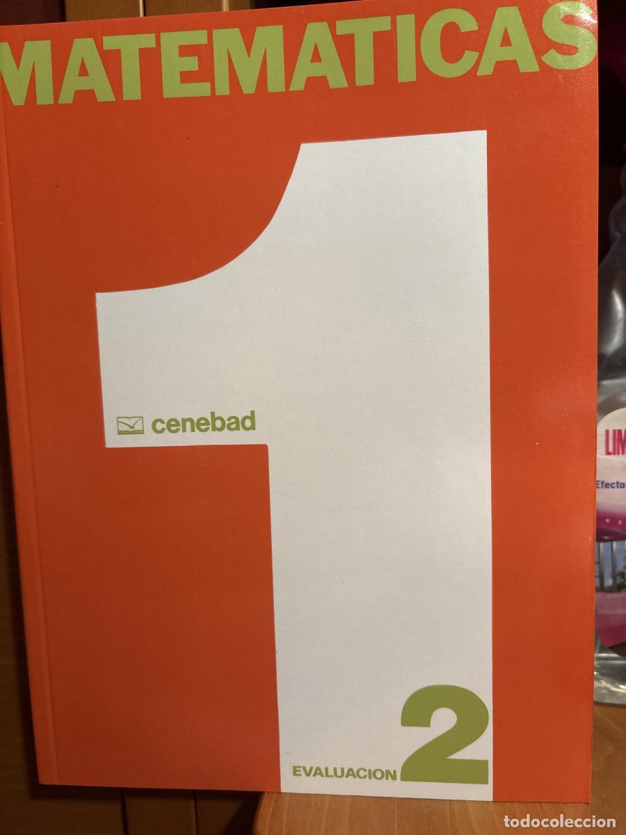 books: Matem&aacute;ticas, Graduado Escolar, EVALUACION 2. CENTRO NACIONAL EDUCACION BASICA A DISTANCIA - ARM20