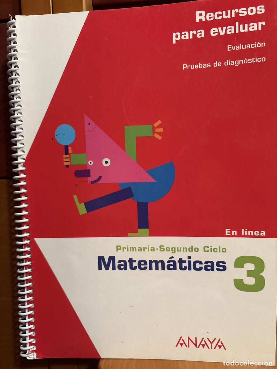 Livros em segunda m&atilde;o: Matem&aacute;ticas 3. Material para el profesorado. RECURSOS PARA EVALUAR - Ignacio Gaztelu Albero Luis Fer