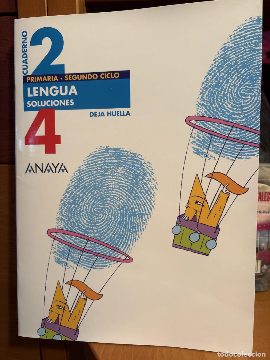 Libri di seconda mano: LENGUA. PRIMARIA SEGUNDO CICLO. SOLUCIONES. DEJA HUELLA. - VVAA ARM20
