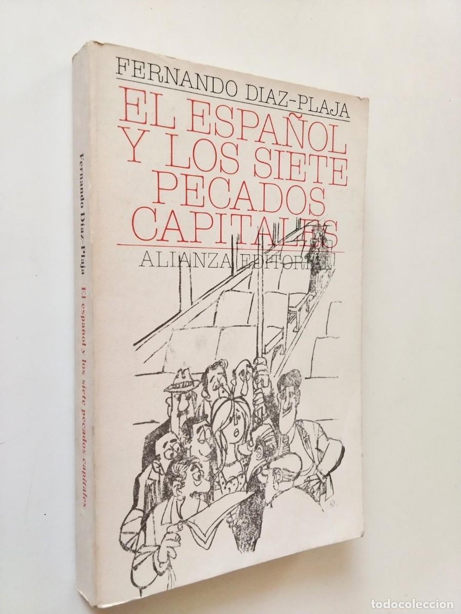 Libri di seconda mano: Fernando D&iacute;az-Plaja - El espa&ntilde;ol y los siete pecados capitales