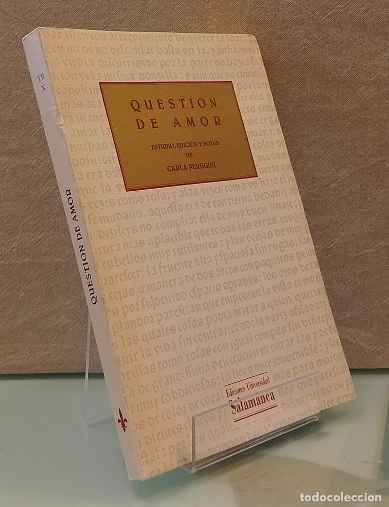 Libros: Question de amor (con estudio, edici&oacute;n y notas) - Carla Perugini (ed)