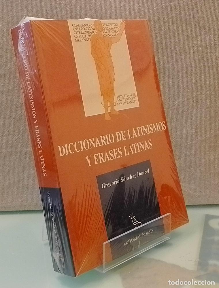 Libros: (NUEVO) Diccionario de latinismos y frases latinas - Gregorio S&aacute;nchez Doncel