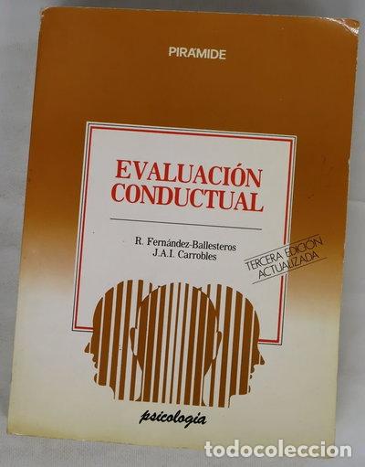 Livros em segunda m&atilde;o: Evaluaci&oacute;n conductual- 9788436803365