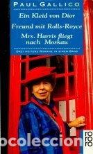 Livros em segunda m&atilde;o: Ein Kleid von Dior / Freund mit Rolls-Royce / Mrs. Harris fliegt nach Moskau- 9783499131615