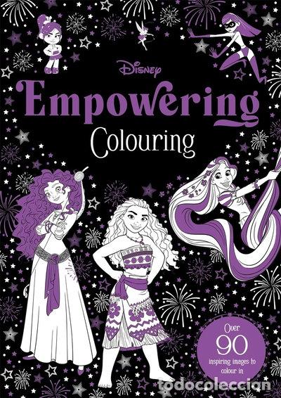 Livros em segunda m&atilde;o: Disney: Empowering Colouring- 9781803686837