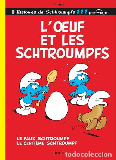 Libros: L'oeuf et les Schtroumpfs- 9782800101118