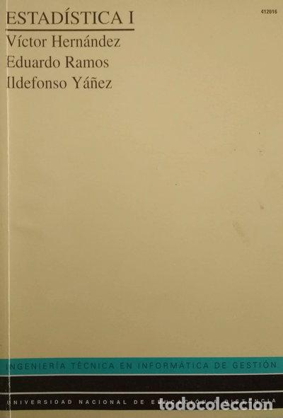 Libros: Estad&iacute;stica I- 9788436231205