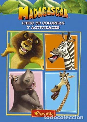 Libros: Madagascar. Libro de colorear y actividades- 9788439207368
