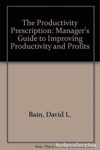 Livros em segunda m&atilde;o: The Productivity Prescription- 9780070032361