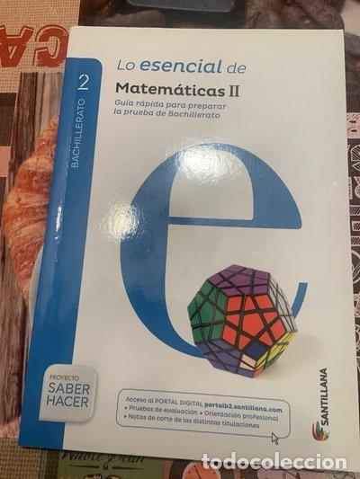 Livros em segunda m&atilde;o: Matem&aacute;ticas II- 8431300920767