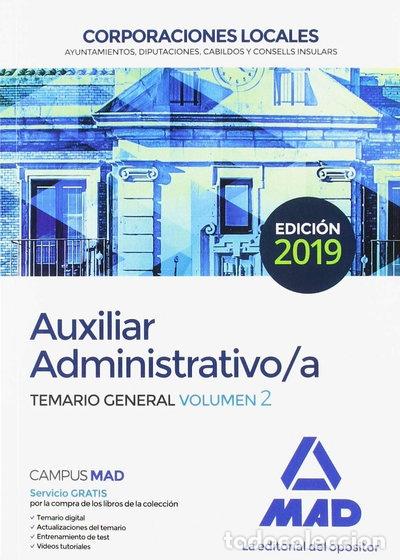 Livres: Auxiliar Administrativo de Corporaciones Locales. Temario General Volumen 2- 9788414224878