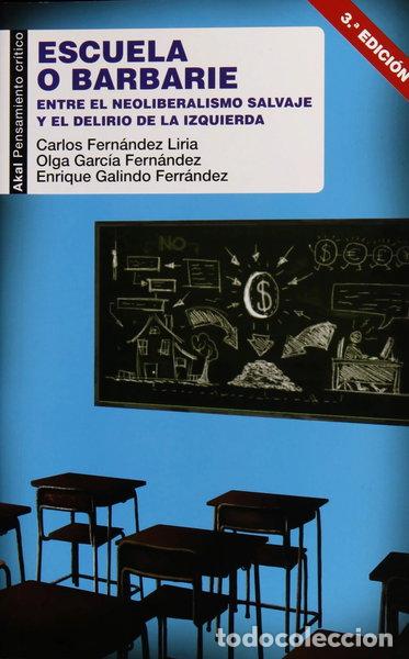 B&uuml;cher: Escuela o barbarie- 9788446044017