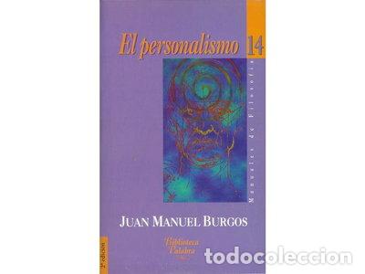 B&uuml;cher: El personalismo- 9788482394404