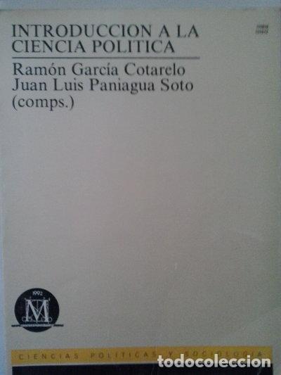 books: Introducci&oacute;n a la ciencia pol&iacute;tica- 9788436222241