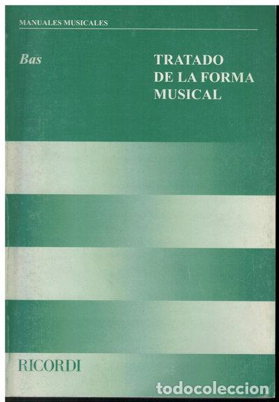 books: Tratado de la forma musical- 9789502201689