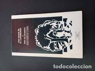 Libros: Una noche en el Luxemburgo- 9788438400203