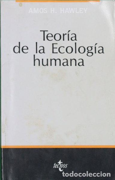 Livres: Teor&iacute;a de la ecolog&iacute;a humana- 9788430920808