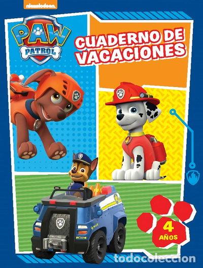 Livros em segunda m&atilde;o: Paw Patrol. Cuaderno de vacaciones 4 a&ntilde;os- 9788437201061
