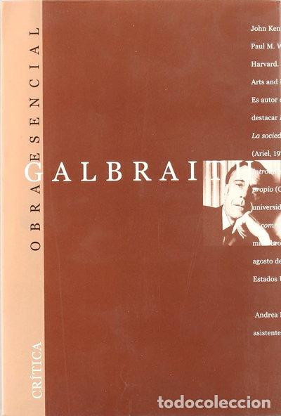 Libros: J.K. Galbraith esencial- 9788484323808