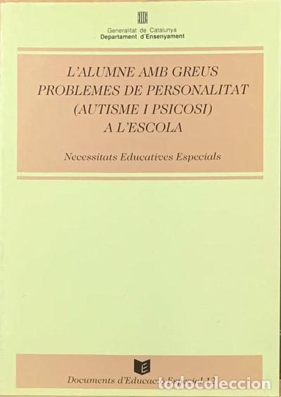 Libros: Alumne amb greus problemes de personalitat a l'escola- 9788439314226