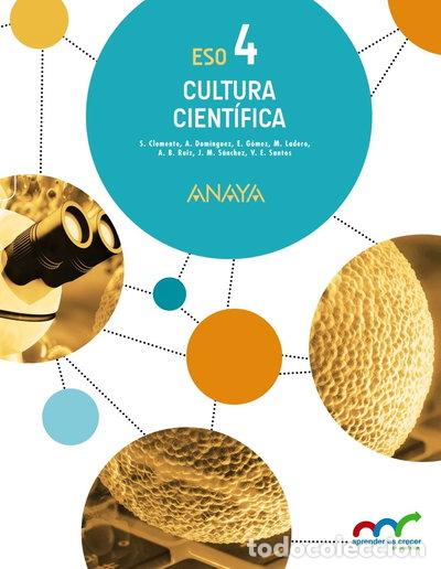 Libros: Cultura Cient&iacute;fica 4- 9788469811559