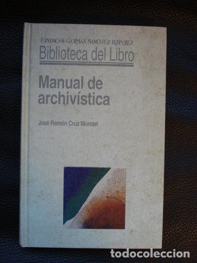 Livros em segunda m&atilde;o: Manual de archiv&iacute;stica- 9788486168940