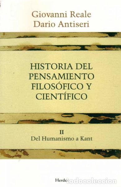 Livros em segunda m&atilde;o: Historia del pensamiento filos&oacute;fico y cient&iacute;fico II- 9788425415890