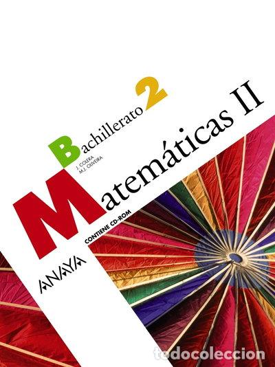 Libros: Matem&aacute;ticas II- 9788466782494