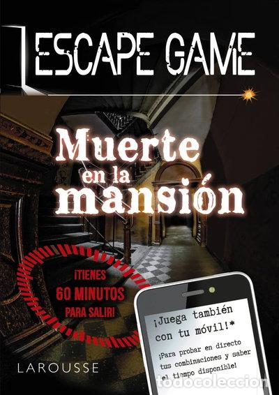 Libros: Escape Game. Muerte en la mansi&oacute;n- 9788417720537