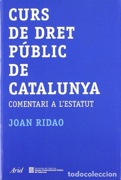 Libri di seconda mano: Curs de dret p&uacute;blic de Catalunya. Comentari a l'Estatut- 9788466408462