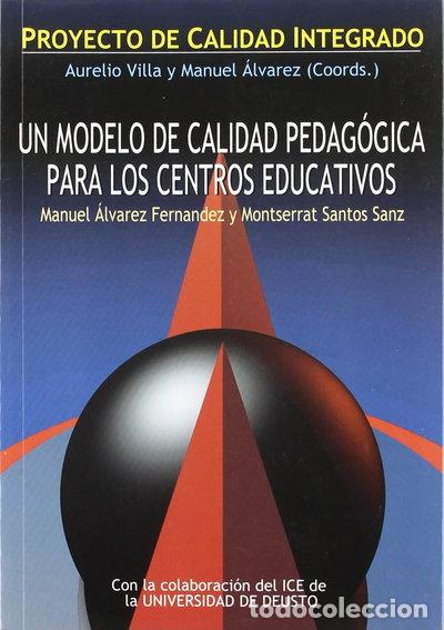 Libri di seconda mano: Un modelo de calidad pedag&oacute;gica para los centros educativos- 9788427125094