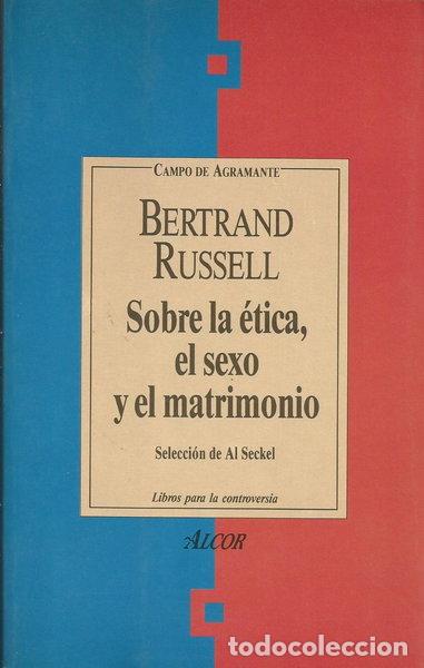 Libros: Sobre la &eacute;tica, el sexo y el matrimonio- 9788427016989