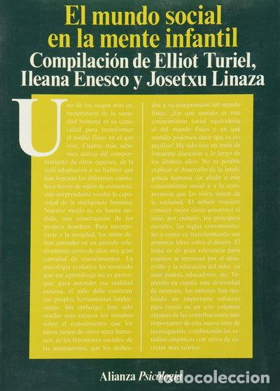 Livros em segunda m&atilde;o: El mundo social en la mente infantil- 9788420665252