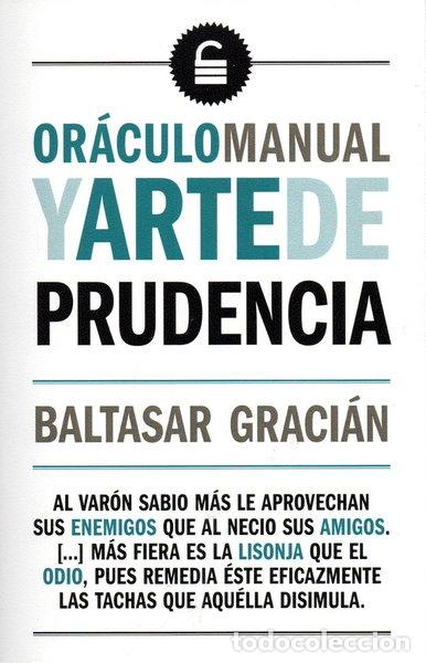 books: Or&aacute;culo manual y arte de prudencia- 9788494512049