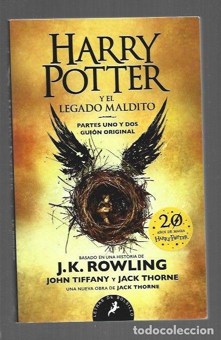 Livros em segunda m&atilde;o: HARRY POTTER Y EL LEGADO MALDITO. PARTES UNO Y DOS. GUION ORIGINAL - TIFFANY, JOHN Y JACK THORNE (BA