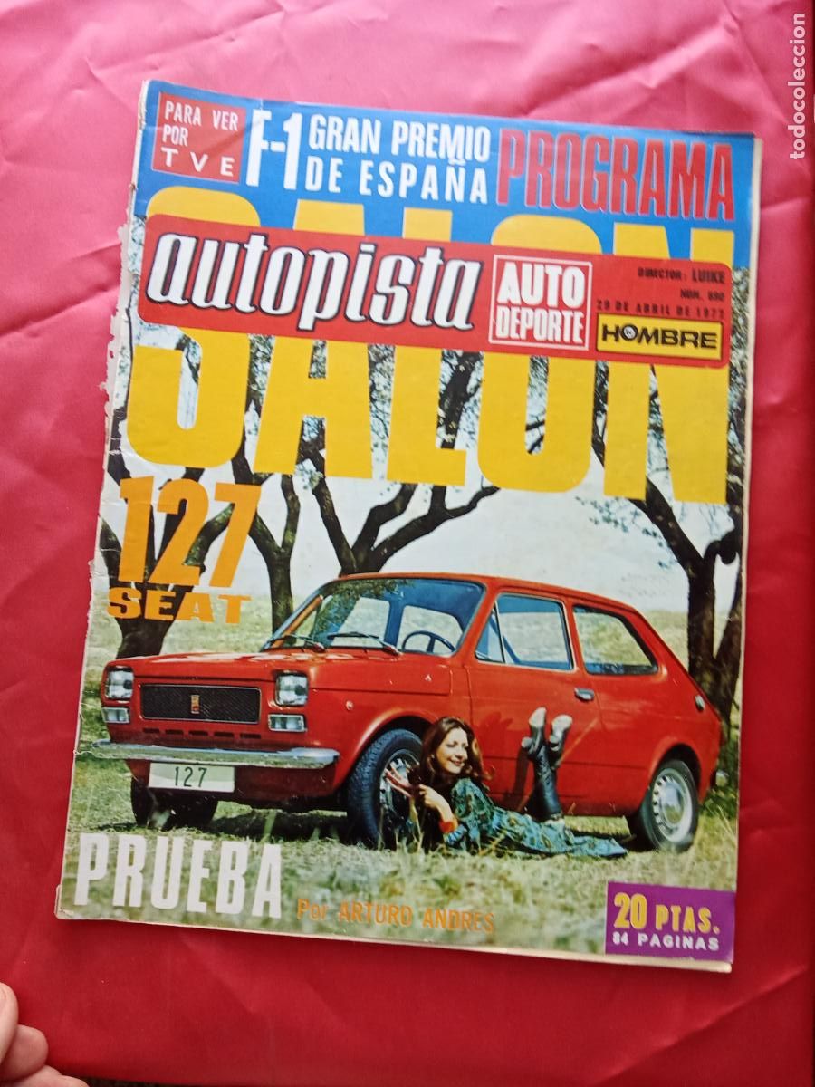 Libros: Revista Autopista N&ordm;690 Abril 1972 REV.1405